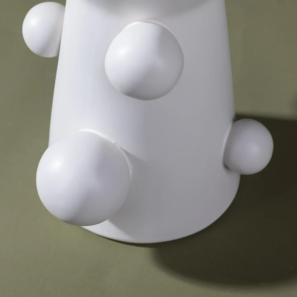 Merlin Living Wholesale Tall White Ceramic Table Lamp Sale Decorative Modern Bedside Nordic Designer Table Lamp for Home Decor