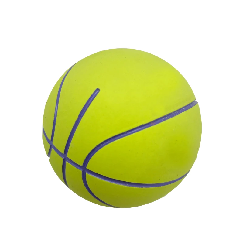 Wholesale  rubber bouncy ball  Hot Sale soccer ball 50mm 60mm Customized Brand Basketball Style High Bounce Rubber Toy Ball