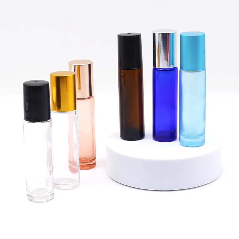 5ml 10ml 15ml glass roll on bottle/cosmetics packaging containers/roll on glass bottle