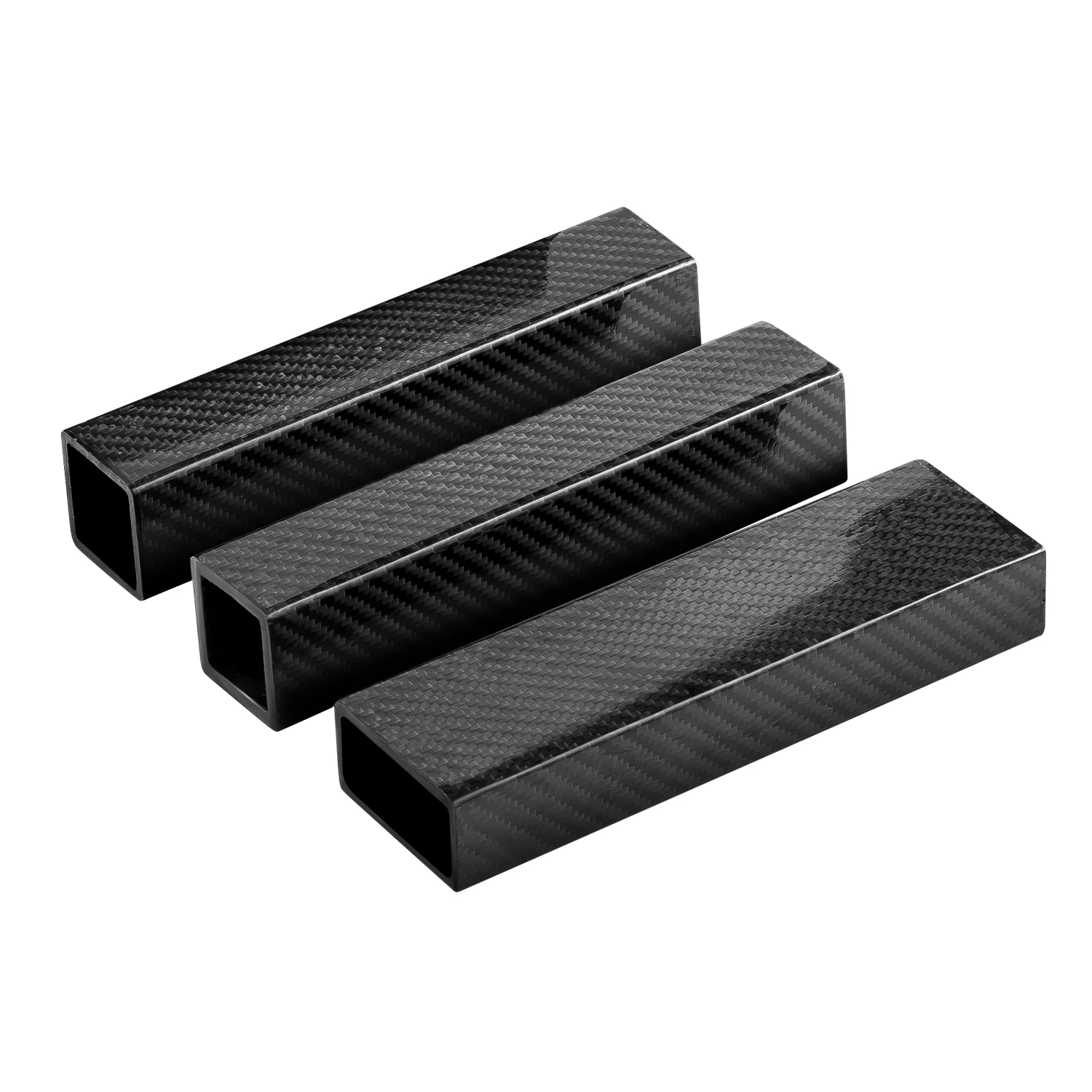 Whale stone Accept Custom Support Shiny Matte Round Square 3k Carbon Fiber Tube 3k Carbon Fiber Square Tube