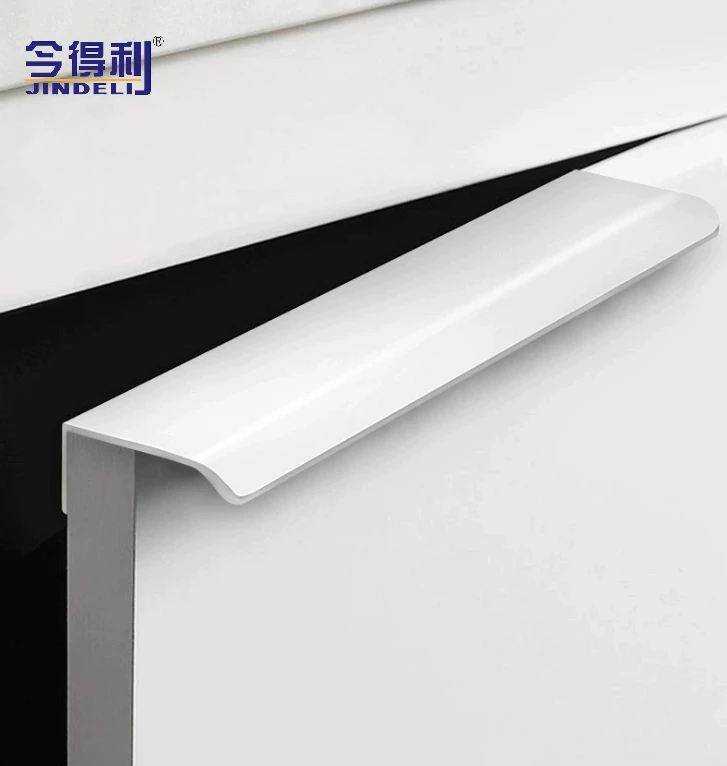 concealed Invisible cabinet Modern Simple Wardrobe Self -Sticking Door Slim Black Light Luxury Cabinet door handle