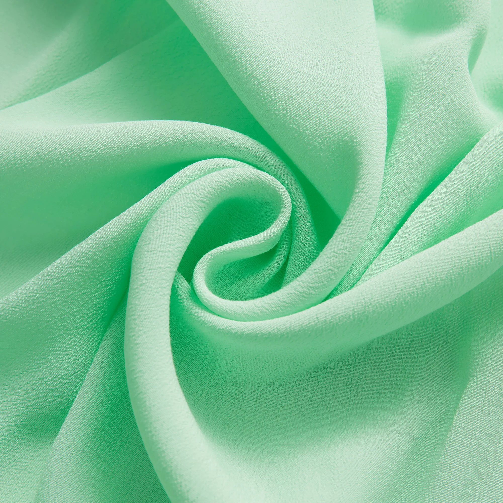 Stock Lot Free sample NO MOQ rayon viscose fabric solid dyed poplin crepe fabric for dress