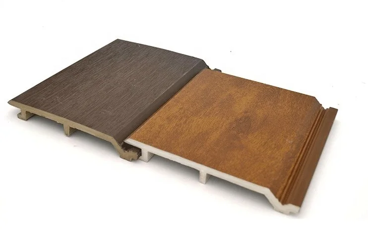 Exterior wood wpc siding wall panel or wpc weatherboard cladding