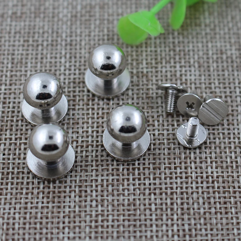 Factory wholesale brass round head the pacifier nail for phone case,monk Head Button