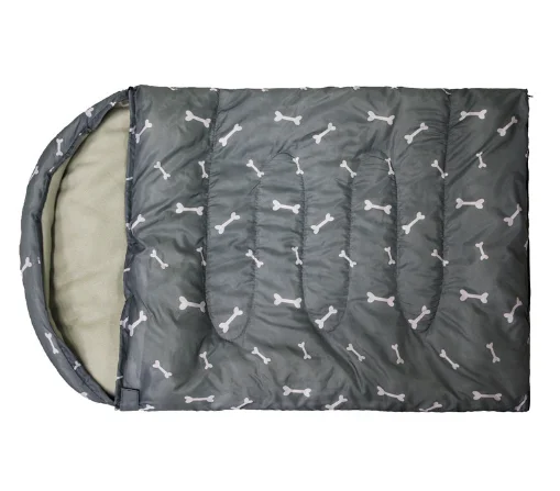 Easy to Pack Customized Removable Pet Sleeping Bag Dog Cozy Sleeping Bag for Dogs
