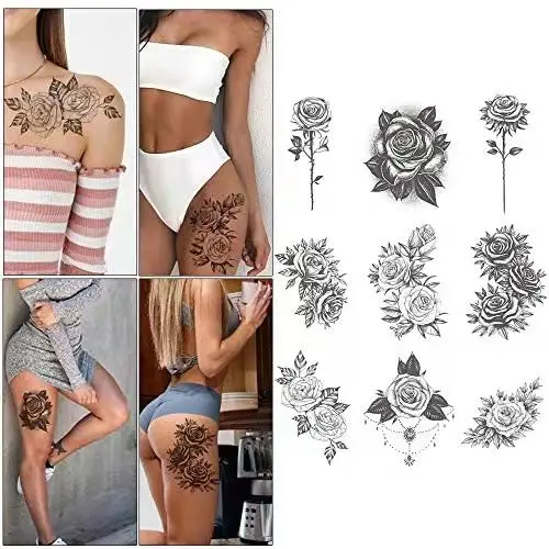 Hot Sell Body Tattoo Patch Markers Removable Tattoos Painting Art CUSTOM TATTOO TEMPORARY