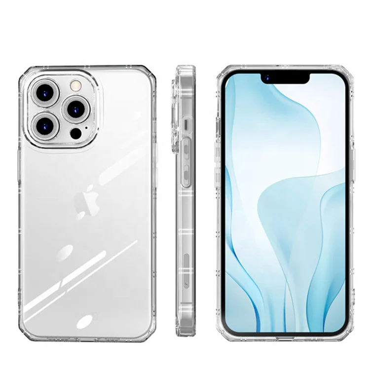 High quality custom mobile phone cover TPU transparent clear fashion phone mobile cover