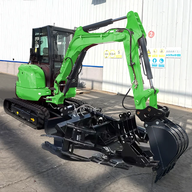 Mini Excavator 3 Ton Supplier Crawler EPA Euro5 kubota engine digger Free After Sale farm Excavator Machine Prices