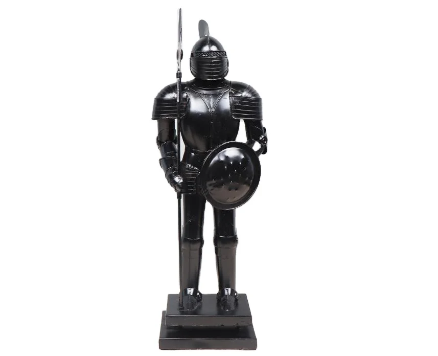 Black Metal Medieval Ancient Armor suit of armor knight armor