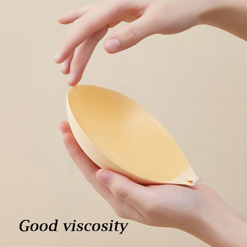 Silicone Reusable Push Up bra Sticky Bra Push Up for Women Adhesive Invisible Backless Bras With Nipple Covers