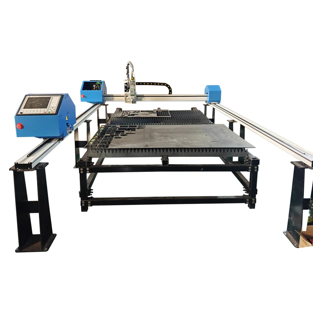 Portable gantry laser cutting machine economical cutting equipment fiber cut