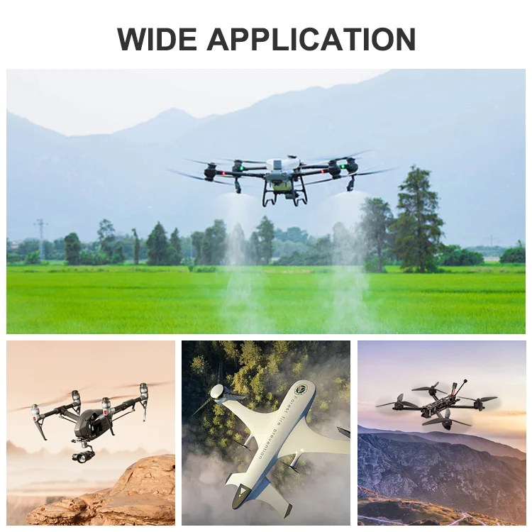 DroView 12S 14S 18S 24S HV Solid State UAV Battery 44000mah 23.7V 47.4V Li-ion Lipo Batteries Pack for Agricultural Drone