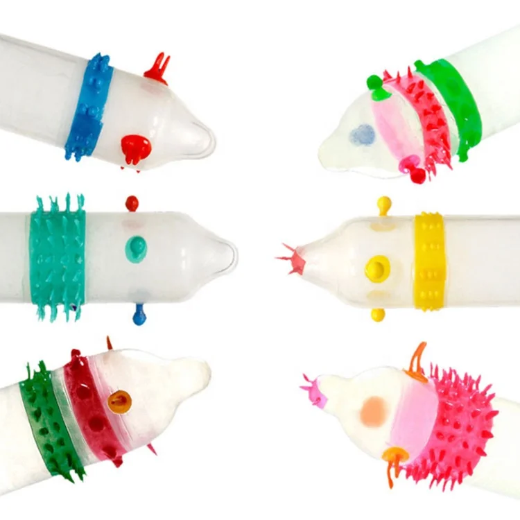 Индивидуальные оптовые OEM/ODM коробки, презервативы Dragon Spirit, презервативы с шипами для сексуальной страсти