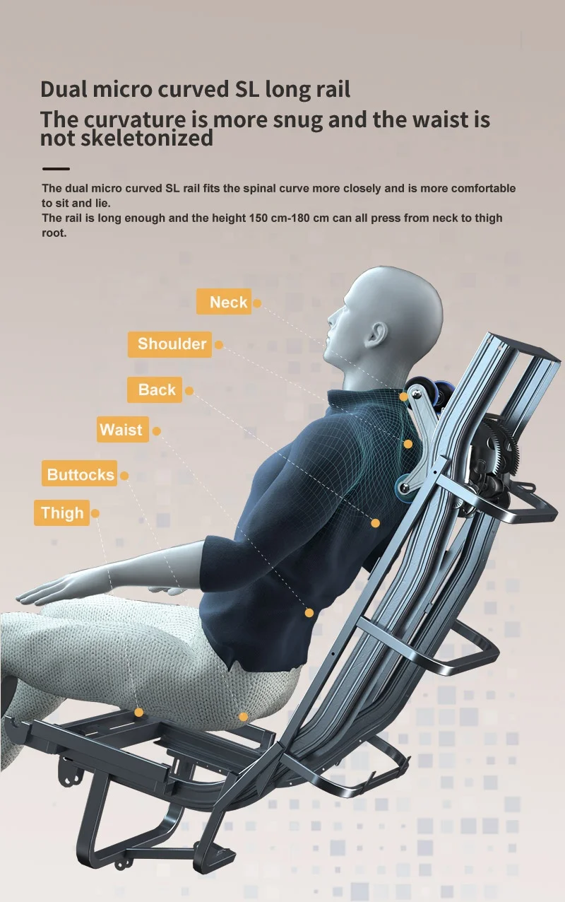 Luxury Coin Machine Vending Commercial 3D Zero Gravity Full Body Massage Chair