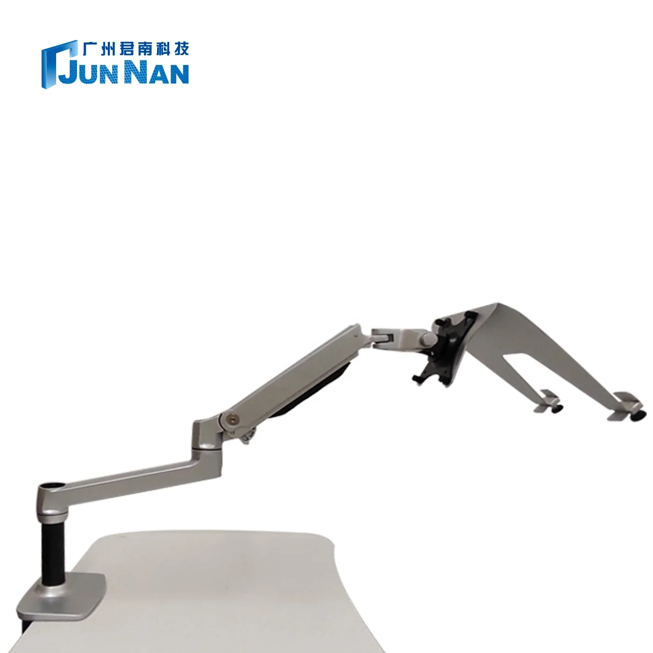 Junnan single screen laptop monitor bracket arm reinforcement desk mount