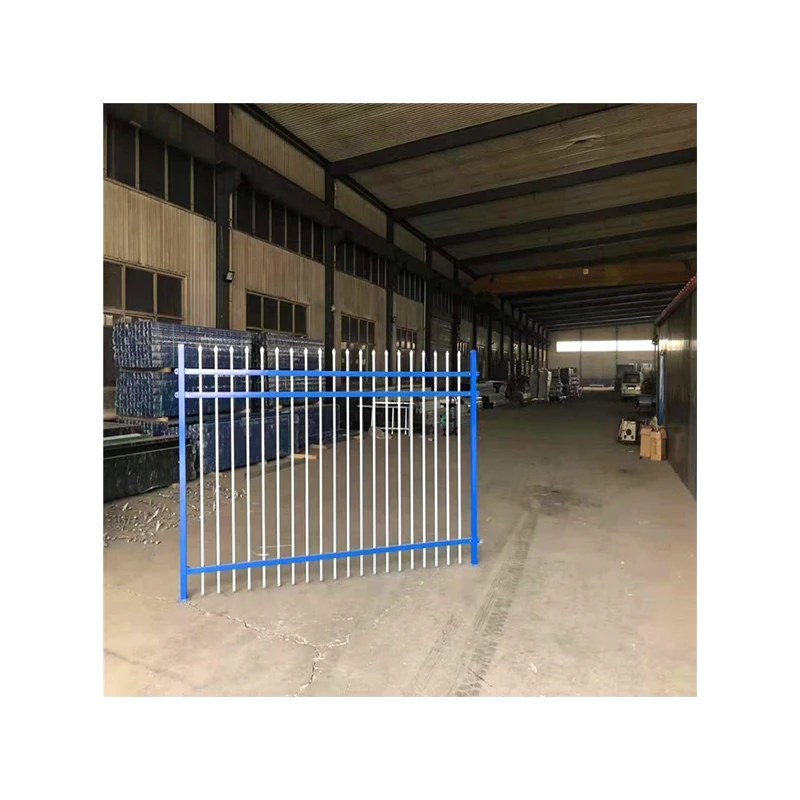 Galvanizing Factory Zinc Steel Fence Garden Villa Area Protection Iron Fence/fence