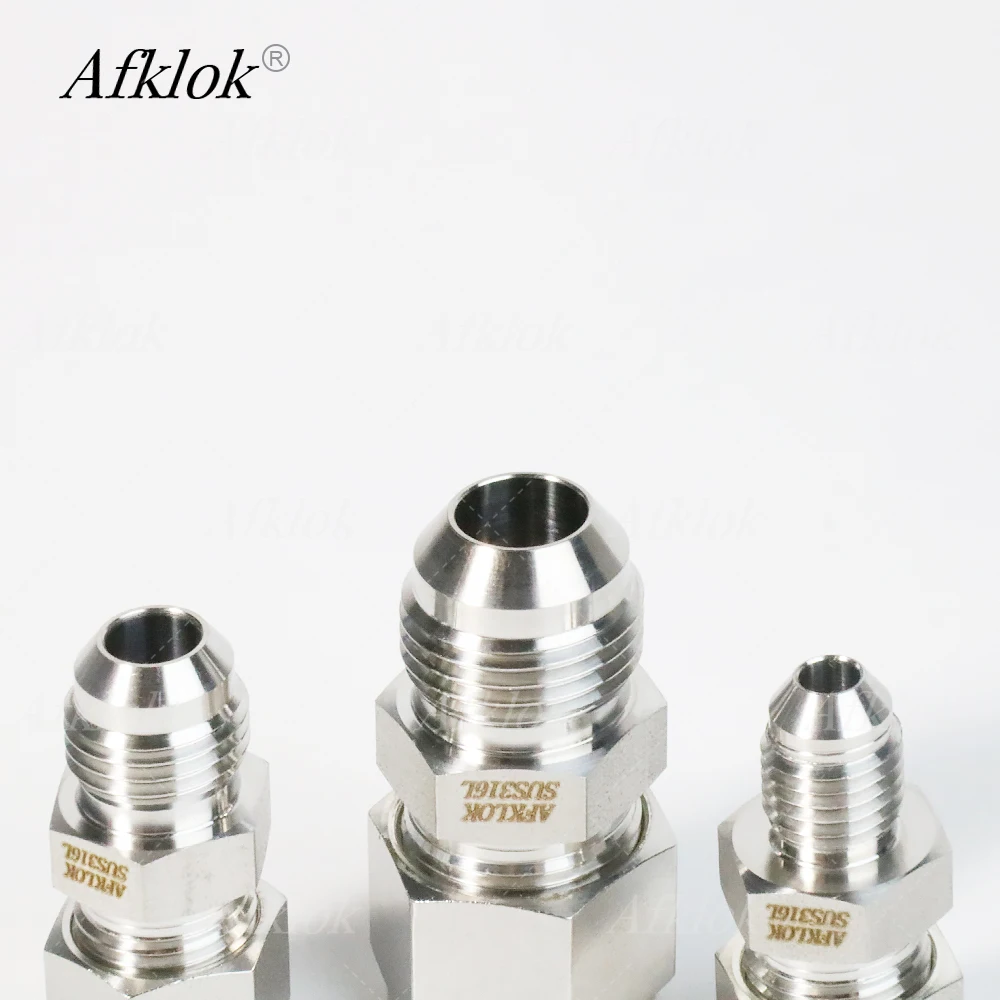 AN Union Stainless Steel 316L 1/4in~3/4in Ferrule for Tube Flare 3000psi OEM ODM Pipe Fittings