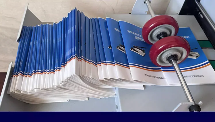 Automatic Saddle Stitching And Folding Machine Plate Stitching Paper Stapler