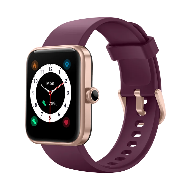 Custom size colorful rfid health smart watch wristband