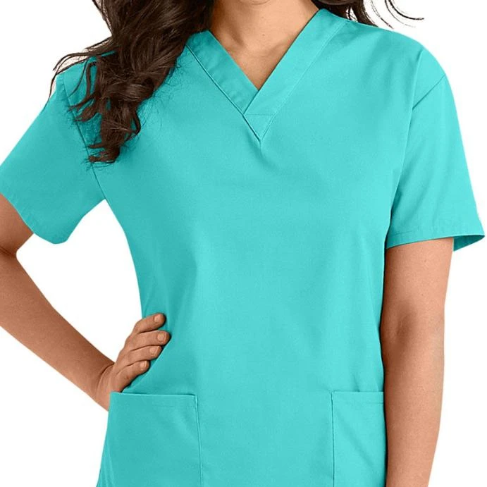 Wholesale custom logo nurse scrubs sets hospital scrubs uniform medical nursing  Medical Uniforms