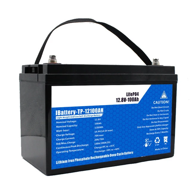 Lithium Iron Phosphate Lifepo4 Battery Pack 24v 200ah With BMS For Solar System
