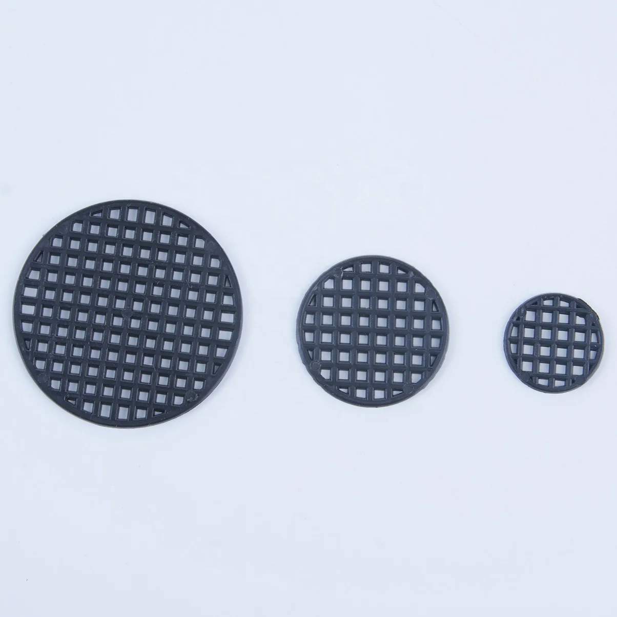 2.5 3.8 5.5 7.5 10cm Cheap Plastic Round Drainage Prevent Soil Leak Plant Pot Bottom Grid Net Mesh Mat