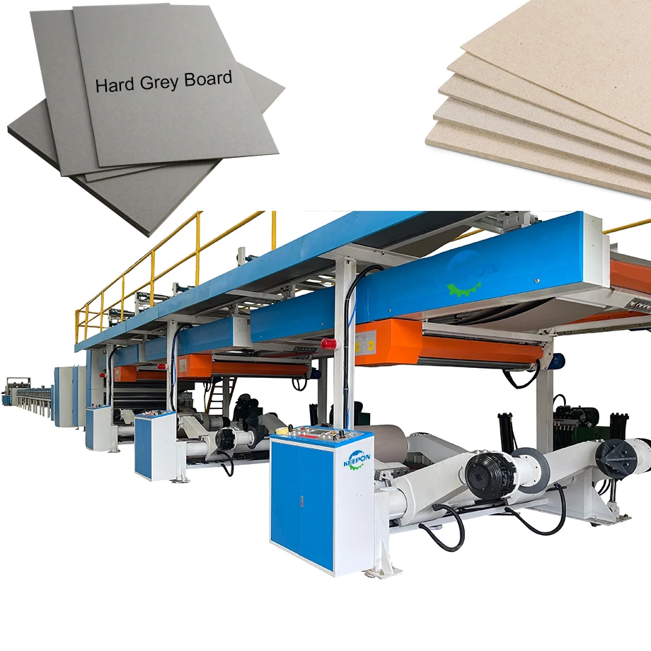 Automatic High Speed Paper White Lined Chipboard Making Production Line Machine Direct Factory