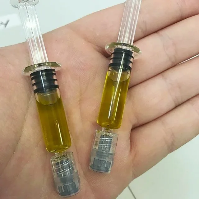 Glass Syringe Luer Lock Syringe Borosilicate Glass Syringe