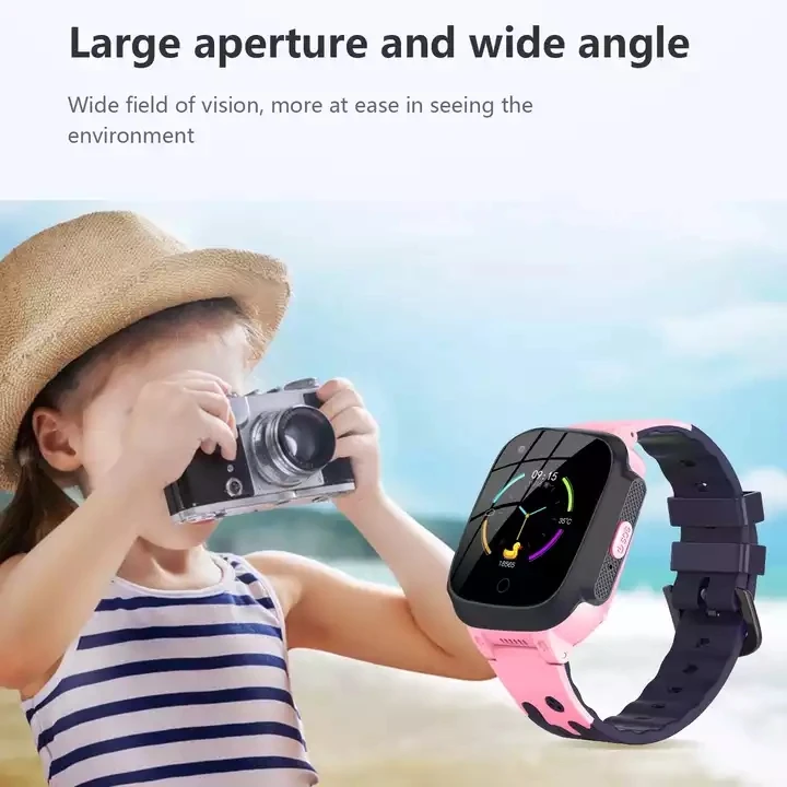 Casmoo Waterproof Mobile Phone Watch Video call SOS Anti-lost GPS LBS WIFI tracker reloj inteligente 4G kids watch with camera