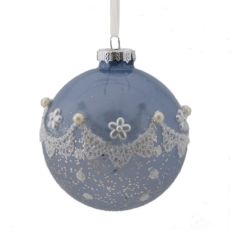 Made in china wholesale  hanging wedding decoration glass baubles