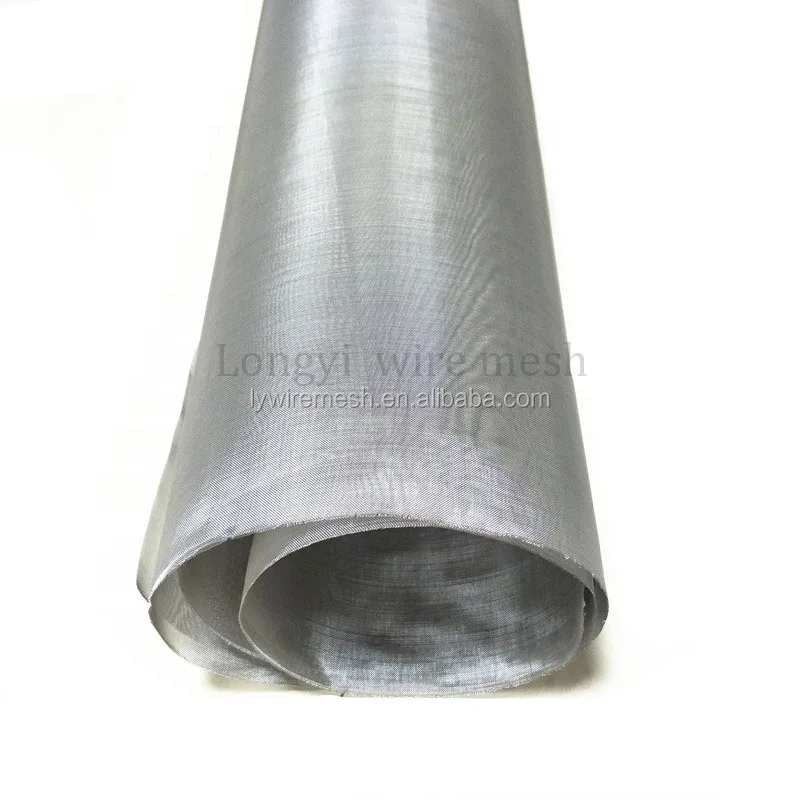 ultra fine 100x100 150 mesh pure Al wire woven mesh/Aluminium mesh