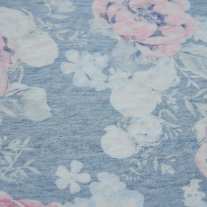  95% RAYON 5% SPANDEX RING - SPUN SINGLE JERSEY FABRIC CHINA SUPPLY NEW DESIGN PRINTED KNIT SOFT FOR WOMEN