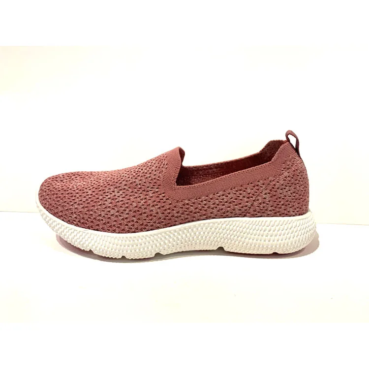 New style quality accept custom comfortable footwear woman girl opening casual sporty slip on shoes