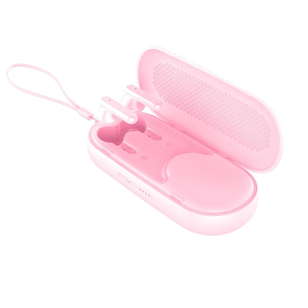 Promotion Version 5.1 Earbuds Earphones and Speaker 2 in 1 With Charging Case Wireless Headphone Bluetooth Earphone Speaker