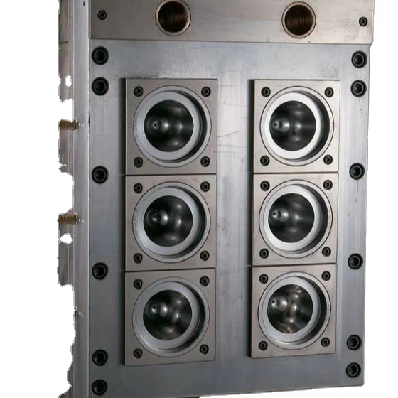 6cavity big neck PET Jar preform mould with hotrunner system