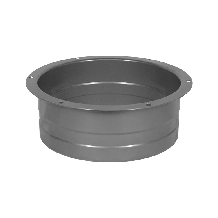 Straight Flange Hvac Home Metal Dryer Vent Cover Air Diffuser Vent Air Outlet Metal Flange