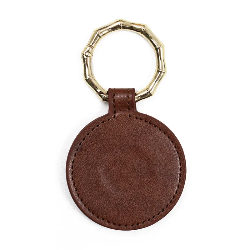 Customized Pu Leather Magnetic Golf Hat Clip Holder For Traveling Handbag