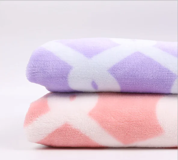 new-product 100% recycled  Waterproof Printed Flannel Fabric For Home Textile