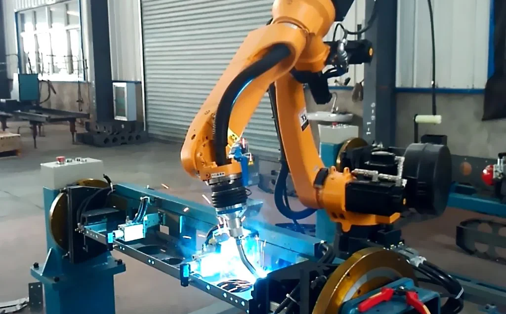  Китайский Промышленный Автоматический сварочный робот TIG или Laser с 6 осями конкурентоспособная
