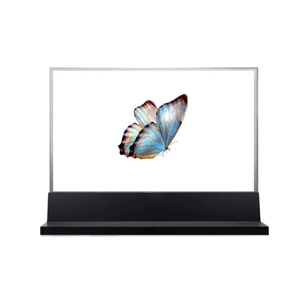 55-дюймовый HD дисплей новый коммерческий рекламный экран digital signage ooled прозрачный экран