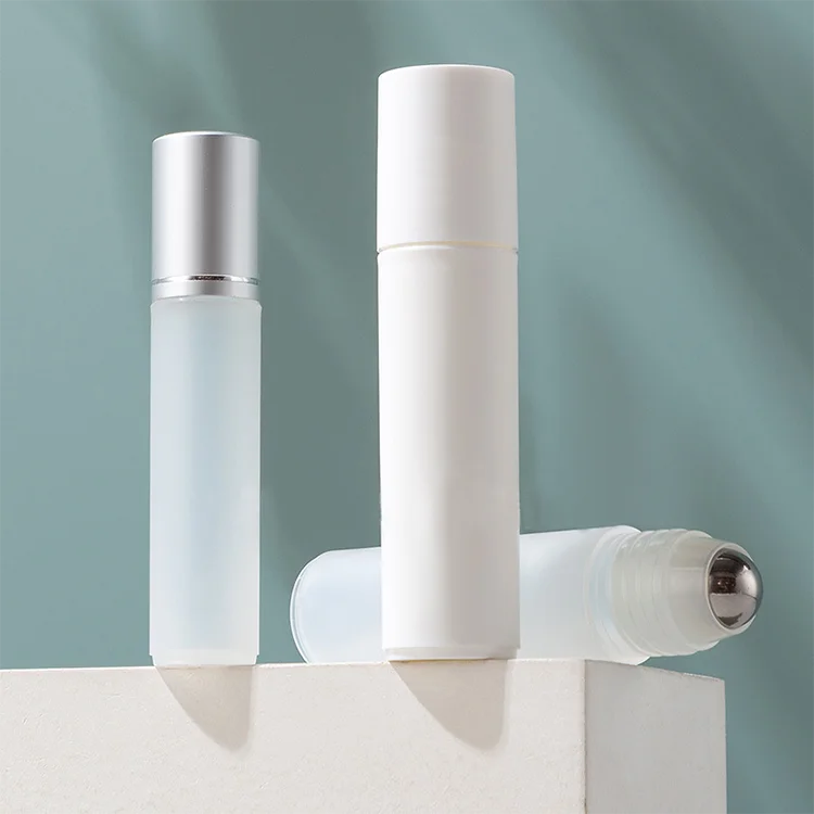 Empty Roller Ball Custom color 3 ml 5ml 8ml 10 ml 15ml 20ml 30ml plastic small roll on bottle for eye cream