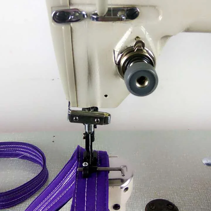 Hot sell new band high speed post bed lock stitch sewing machine