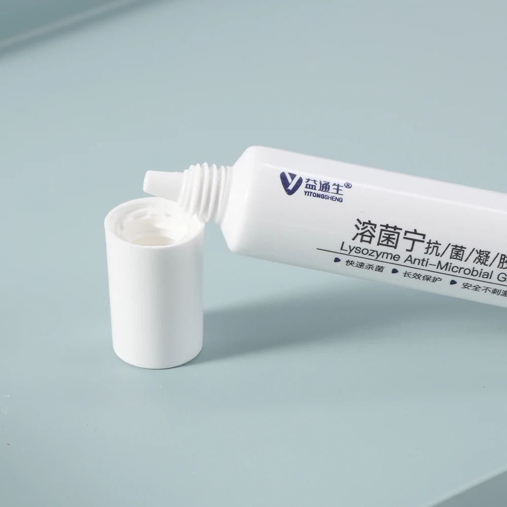 Empty Squeeze Tubes 10/15 Ml Eye Cream Packaging Soft Tube Plastic Tube for Cosmetics Skincare Squeeze