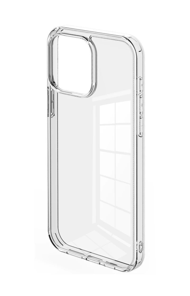High quality Transparent  Crystal Clear TPU Luxury  tempered glass Phone Case for iPhone 15 Pro 14 13 12 11Pro Max