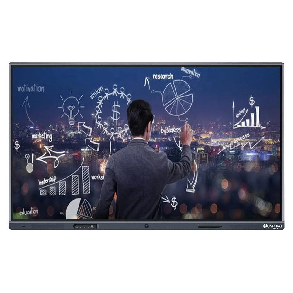 65 inch smart interactive flat panel for education or conference