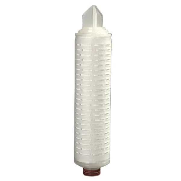 China manufacturer high efficiency membrane PES 0.2 micron absolute filter cartridge for spring water wine