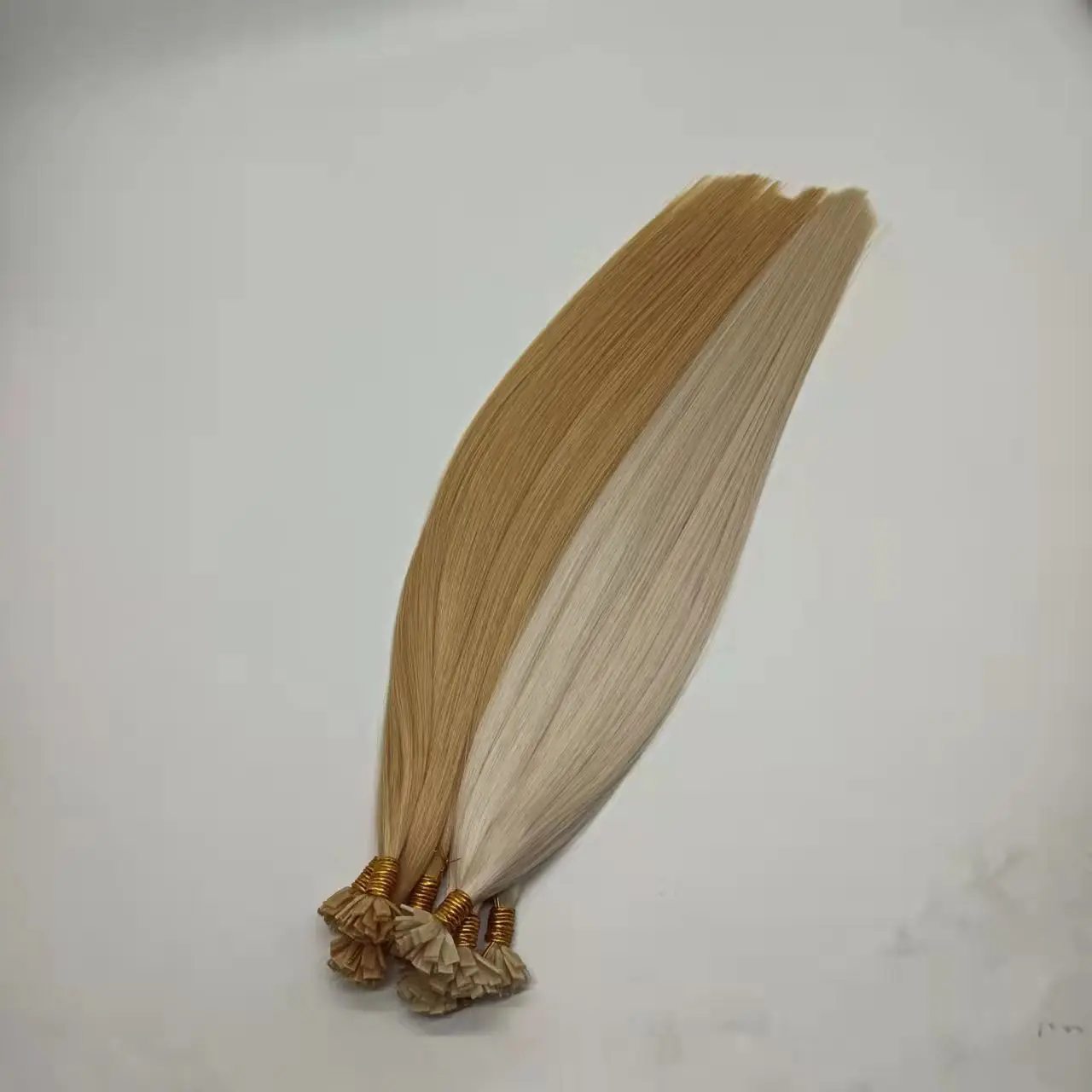 Best Italian keratin glue 100 virgin remy human hair aliexpress ombre color double drawn I tip hair extension wholesale