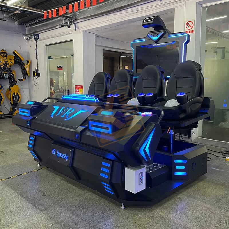 VR Game Machine 5D Cinema VR Equipment For 4 Players Virtual Reality Machine
