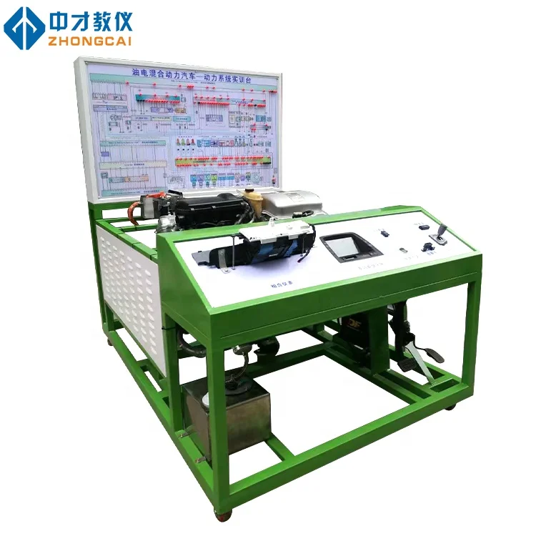 Electrical Vehicle Training Center Customized Best Selling Hybrid Car Trainer Hybrid And Ev Training Equipment