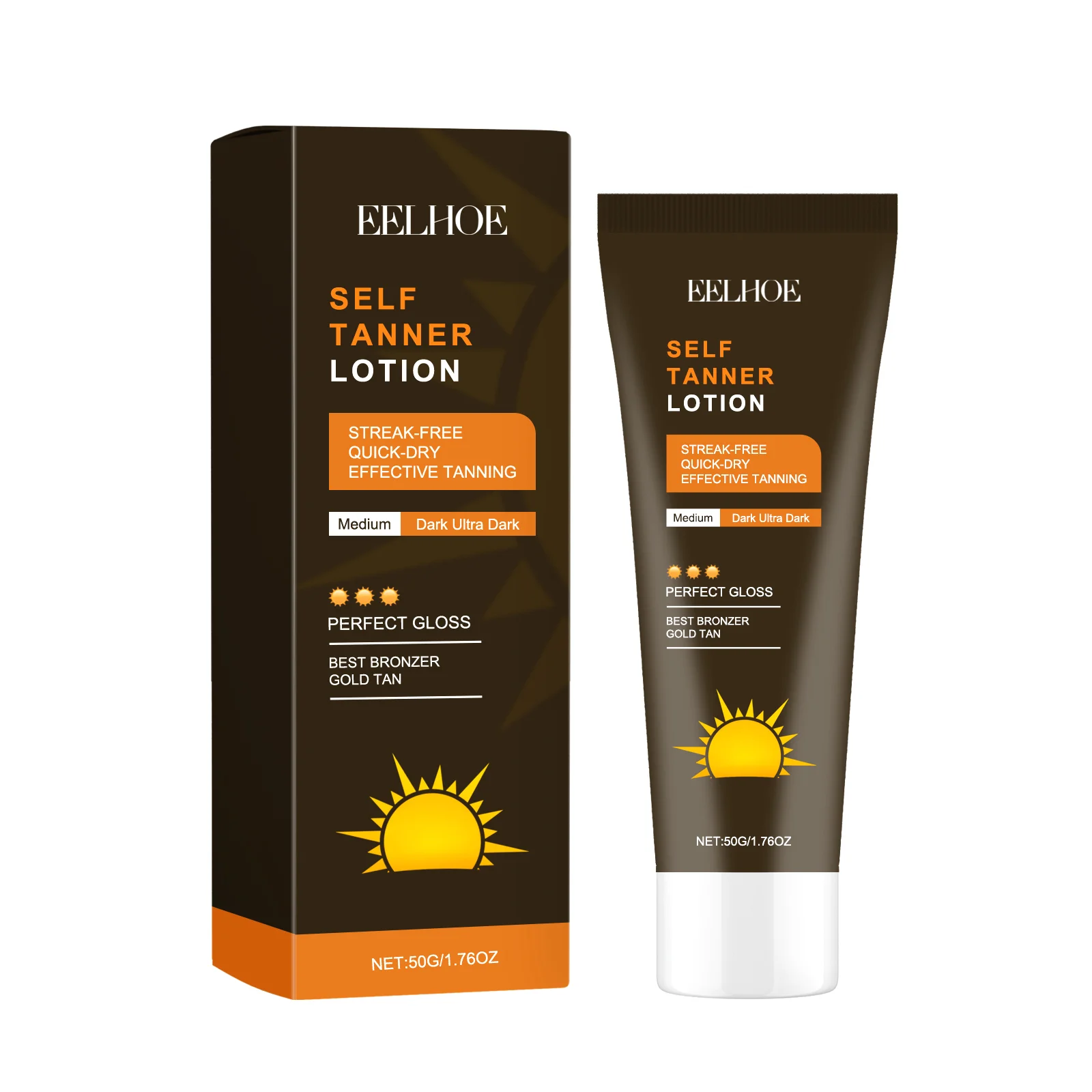 EELHOE Tan Enhancing Cream Effective Quick Tanning Cream Organic Sun Tan Lotion